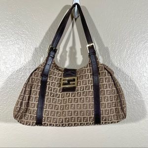 Fendi Vintage Zucchino shoulder bag